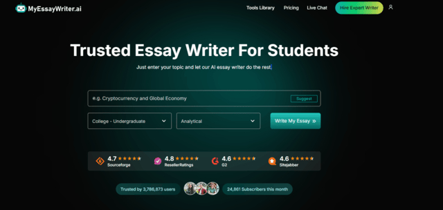 My Essay Writer AI