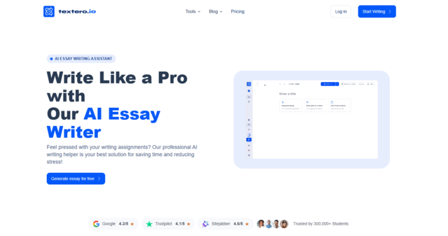 Texterio IO AI tool