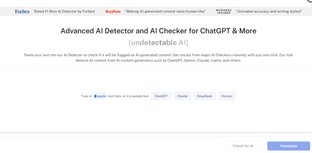 Undetectable AI Tool
