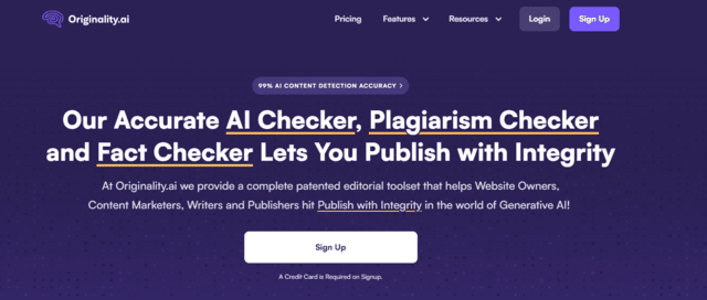 Originality AI Tool